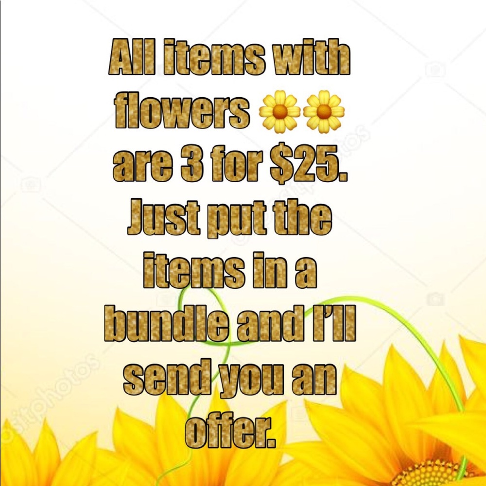 🌼3 for 25🌼